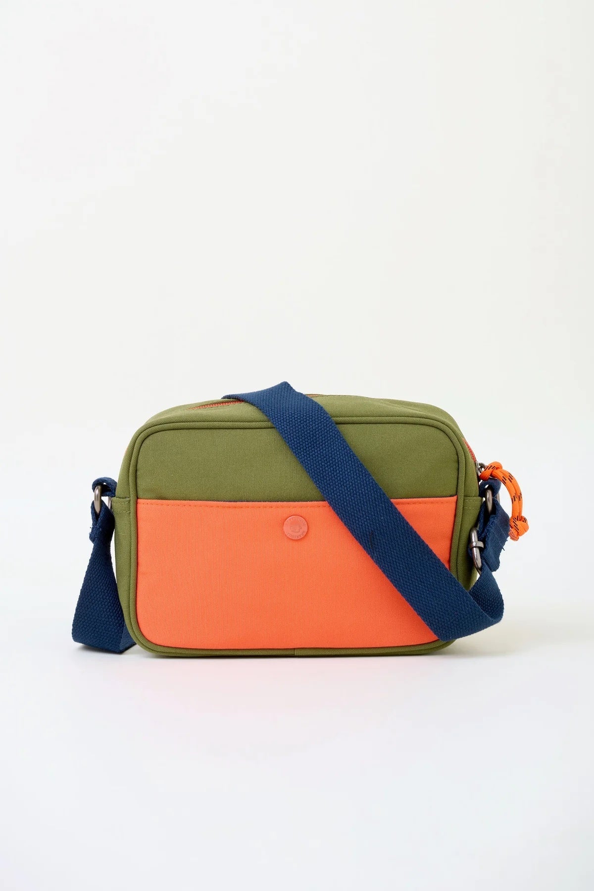 Brakeburn Khaki Medium Camera Crossbody Bag By The Sea